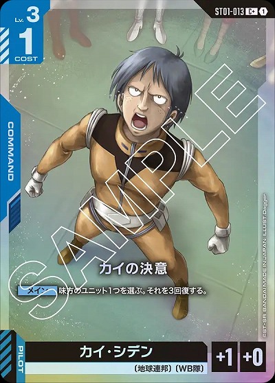 ※浜松店併用品商品 カイの決意(C+) 【GCGST01-013C+】